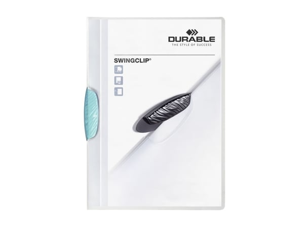 Durable 226014, Blå, Gjennomsiktig, 30 ark, A4, 1 stykker