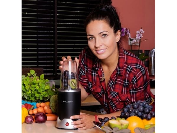 ELDOM BLN700 orbi, Bord juicepresse, 0,6 l, Isknusing, 700 W, Sort, Sølv