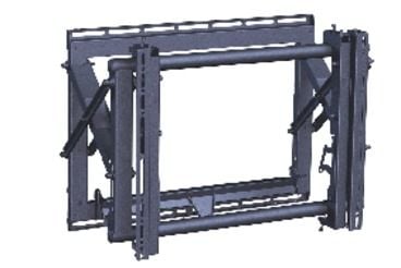Vogel's PFW 6870, 72 kg, 94 cm (37"), 165,1 cm (65"), 200 x 200 mm, 600 x 400 mm, sortering