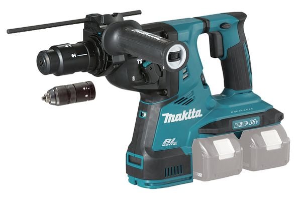 Makita DHR283ZJU - Roterende hammer - trådløs - 3-modus - SDS-plus - 2.9 joule - uten batteri - 18 V