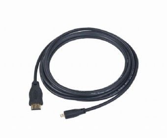 Gembird - HDMI-kabel - 19 pin micro HDMI Type D hann til HDMI hann - 1.8 m - svart
