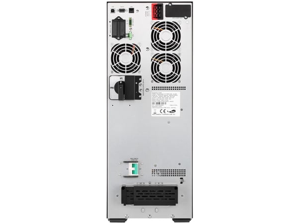 PowerWalker VFI 10K CPG PF1 3/3 BI, Taajuuden kaksoismuunnos (verkossa), 10 kVA, 10000 W, Sini, 305 V, 520 V