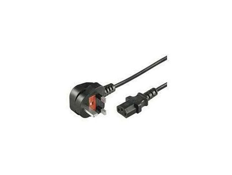 Microconnect PE090410, 1 m, Virtapistoke tyyppi G, C13 liitin, H05VV-F, 250 V, 10 A