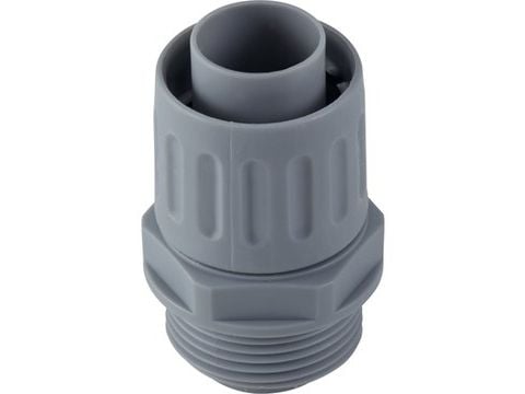 Lapp SILVYN LKI-M, Liitinliitos, Harmaa, Muovi, M16x1.5, -10 - 110 °C
