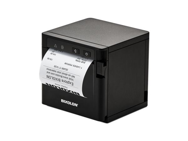BIXOLON SRP-Q300 - Kvitteringsskriver - direktetermisk - Rull (8 cm) - 180 dpi - inntil 220 mm/sek - USB 2.0, LAN - kutter - svart