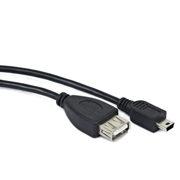 Gembird - Dataadapter - USB typ B hona till mini-USB typ B hane - 15 cm