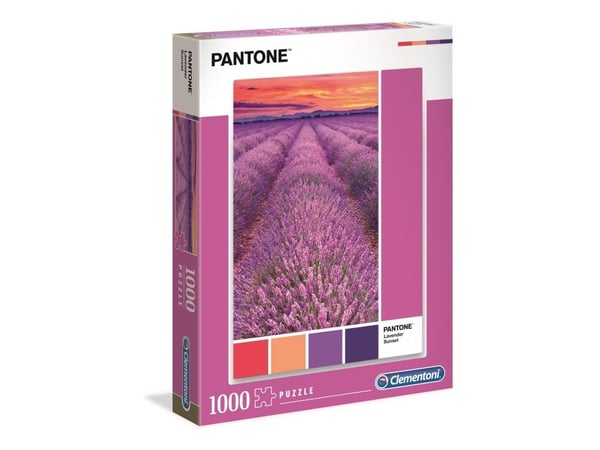 Clementoni Puslespill 1000 brikker Pantone - Vivid Bratsj