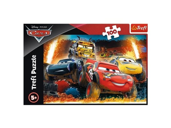 Trefl 16358, 100 stykker, Kjøretøy, 5 år