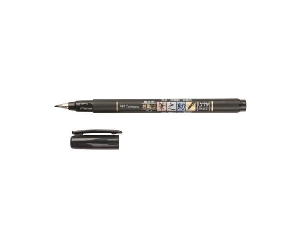 Tombow WS-BS-1P, Musta, Musta, Pyöreä, Vesipohjainen muste, 1 kpl, Kupla