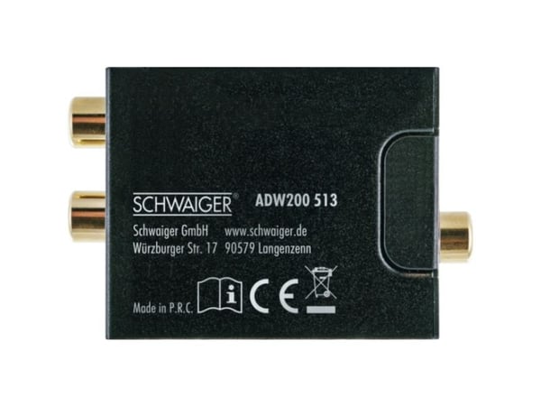 Schwaiger ADW200 513 5V 1000mA 50mm 40mm 30mm 78g