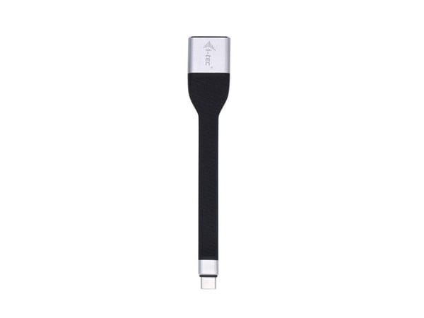 i-Tec USB-C Flat DP Adapter 4K/60 Hz - Adapterkabel - USB-C (hann) til DisplayPort (hann) - Thunderbolt 3 - 11.5 m - 4K-støtte - svart