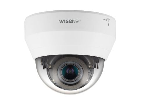 Hanwha Vision WiseNet Q QND-6082R - Nettverksovervåkingskamera - kuppel - farge (Dag og natt) - 2 MP - 1920 x 1080 - 1080p - motorisert - lyd - sam...