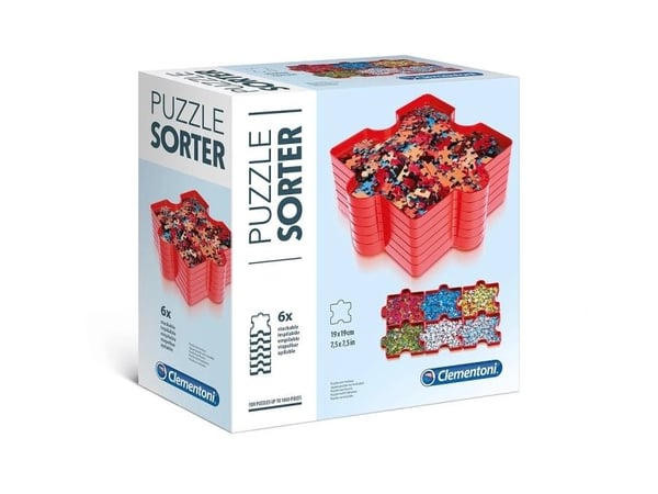 Clementoni - Puzzle Sorter - puzzletilbehør (en pakke 6)