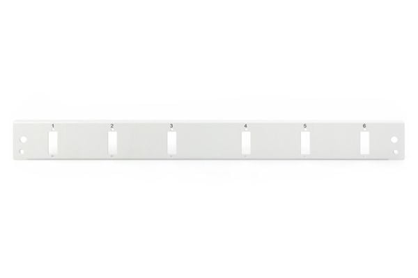 Digitus DN-96203-QL, Etupaneeli, Harmaa, 1U, Pyöreä, Turkki, SC duplex