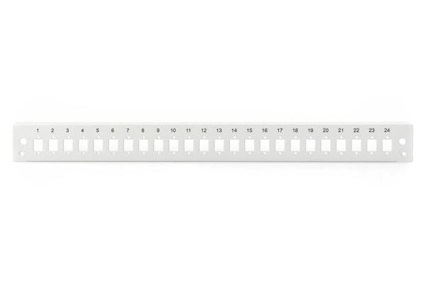 Digitus DN-96207-QL, Etupaneeli, Harmaa, 1U, Pyöreä, Turkki, LC-Duplex