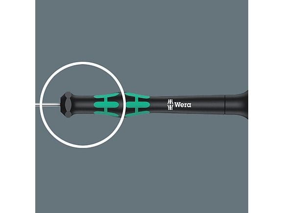 Wera 2054 Electronics sekskantskrutrekker, 13 mm, 13,7 cm, 13 mm, svart, grønn