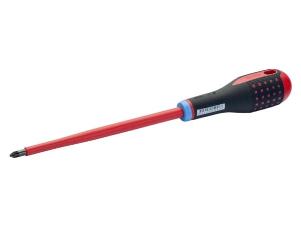 BAHCO ERGO LAUS Ruuvimeisseli BE-8820SPozidriv® lovi PZ2terä 100mm, kahva 36x122mmkokonaispituus 222mm
