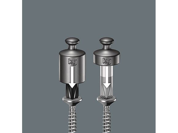 Wera 334 skrutrekker for rette spor, 33 mm, 25,5 cm, 33 mm, 61 g, svart, grønn