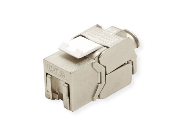 Value 26.99.0378, RJ-45, Sølv, Hunkjønn, Rett, 22/24, 15,8 mm