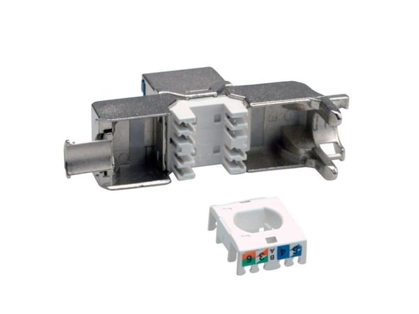 Value 26.99.0378, RJ-45, Sølv, Hunkjønn, Rett, 22/24, 15,8 mm