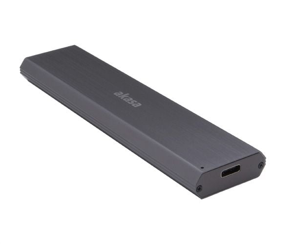 Akasa AK-ENU3M2-03, SSD-kabinett, M.2, PCI Express, PCI Express 2.0, PCI Express 3.0, 10 Gbit/s, USB-tilkobling, Sort