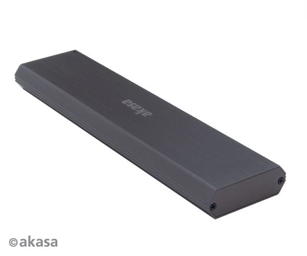 Akasa AK-ENU3M2-03, SSD-kabinett, M.2, PCI Express, PCI Express 2.0, PCI Express 3.0, 10 Gbit/s, USB-tilkobling, Sort