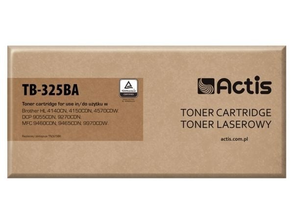 Actis TB-325BA (korvaava Brother TN-325BK; Supreme; 6000 sivua; musta)