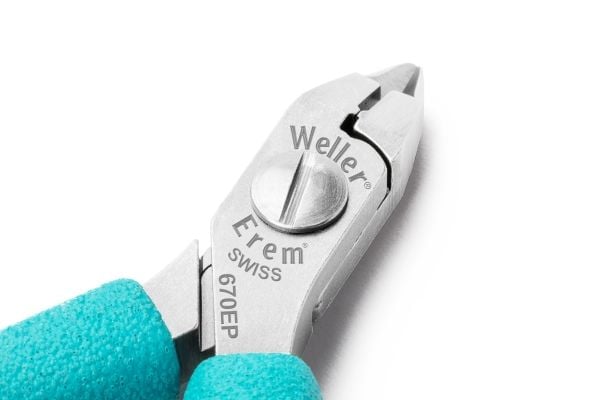 Weller 670EP, Käsikaapelileikkuri, sininen, 0,6 mm, 110 mm, 48 g