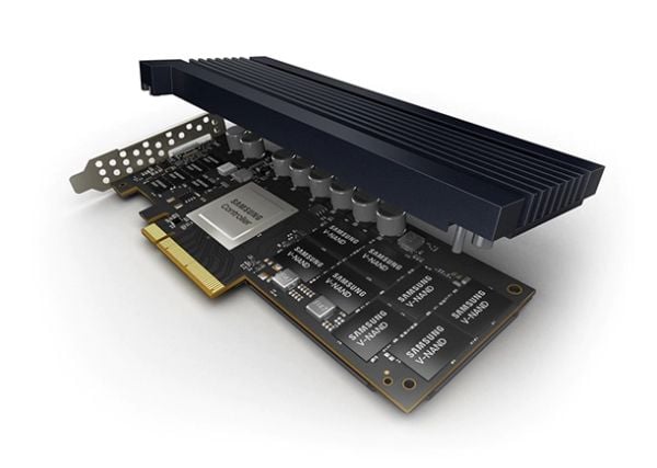 Samsung PM1735 MZPLJ3T2HBJR - SSD - 3.2 TB - intern - PCIe-kort (HHHL) - PCIe 4.0 x8