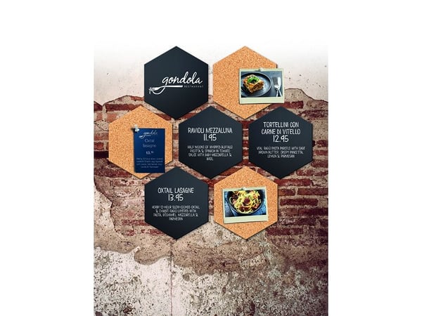 Securit FB-CB-HEX, 155 mm, 179 mm, 3 mm, 200 g, 7 kpl