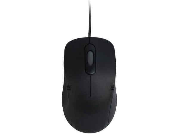 Inter-Tech Eterno M-3026 - Mus - ergonomisk - optisk - 3 knapper - kablet - USB - løsvekt