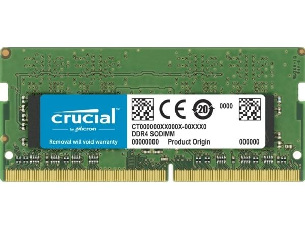 Crucial - DDR4 - modul - 32 GB - SO DIMM 260-pin - 3200 MT/s / PC4-25600 - CL22 - 1.2 V - ikke-bufret - ikke-ECC