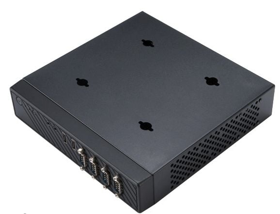 Akasa Cypher SPX, Mini Tower, PC, Sort, Thin Mini-ITX, SGCC, Harddisk, Kraft indikator