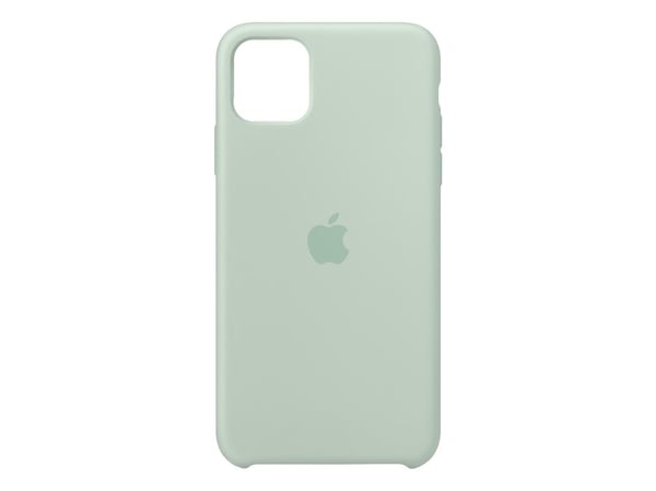 Apple - Baksidedeksel for mobiltelefon - silikon - beryll - for iPhone 11 Pro Max