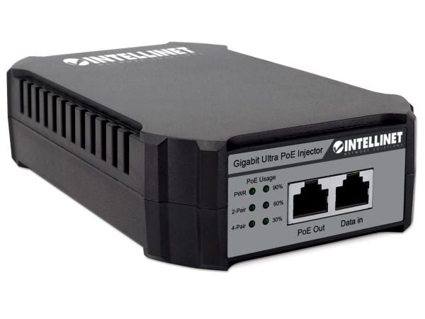 Intellinet 561495, Gigabit Ethernet, 10,100,1000 Mbit/s, IEEE 802.3, IEEE 802.3ab, IEEE 802.3af, IEEE 802.3at, IEEE 802.3bt, IEEE 802.3u, Cat5, Cat...