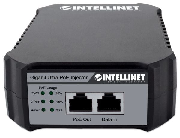 Intellinet 561495, Gigabit Ethernet, 10,100,1000 Mbit/s, IEEE 802.3, IEEE 802.3ab, IEEE 802.3af, IEEE 802.3at, IEEE 802.3bt, IEEE 802.3u, Cat5, Cat...