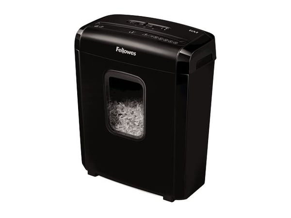 Fellowes Powershred 6M, Mikroleikkaava, 4 x 12 mm, 13 L, 4 renkaita, P-4, 5 min