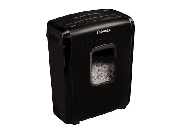 Fellowes Powershred 6M, Mikroleikkaava, 4 x 12 mm, 13 L, 4 renkaita, P-4, 5 min