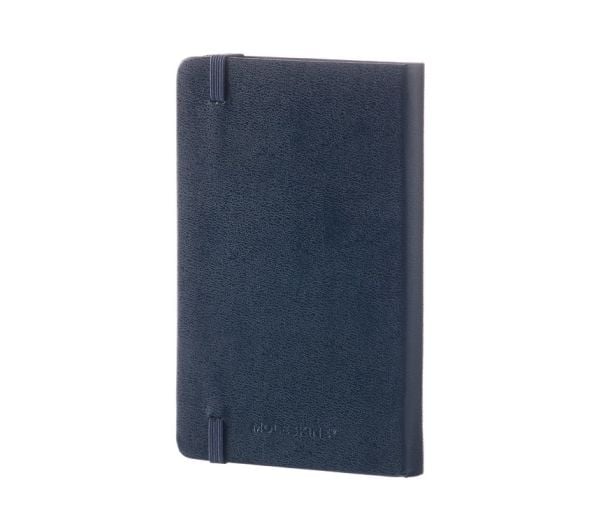 Moleskine Classic, Monokromatiskt, Blå, 192 ark, 70 g/m ^, Linjerat papper, Inbunden