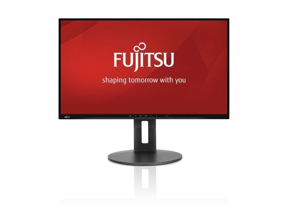Fujitsu B27-9 TS - LED-skjerm - 27" - 1920 x 1080 Full HD (1080p) - IPS - 250 cd/m² - 1000:1 - 5 ms - HDMI, VGA, DisplayPort - høyttalere - matt svart