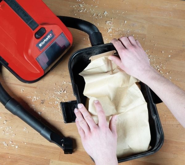 Einhell 2351260, Trommelvakuum, Støv pose, Brun, 10 l, Einhell, Einhell TE-VC 18/10 Li
