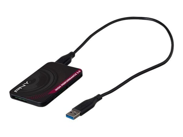 PNY High Performance Reader 3.0 - Kortläsare (Multiformat) - USB 3.0