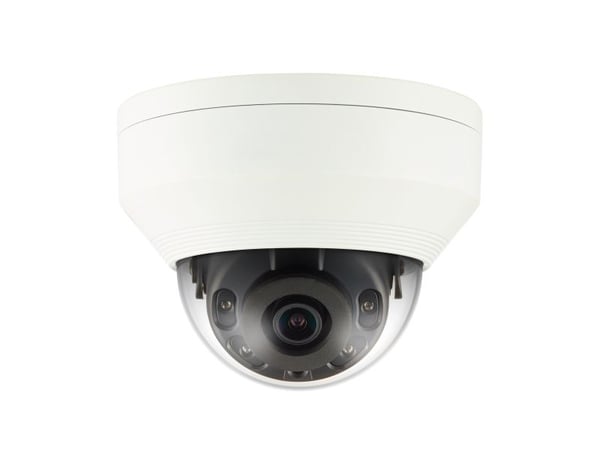 Hanwha Vision WiseNet Q QNV-6012R - Nettverksovervåkingskamera - kuppel - farge (Dag og natt) - 2 MP - 1920 x 1080 - 1080p - fastfokal - lyd - samm...
