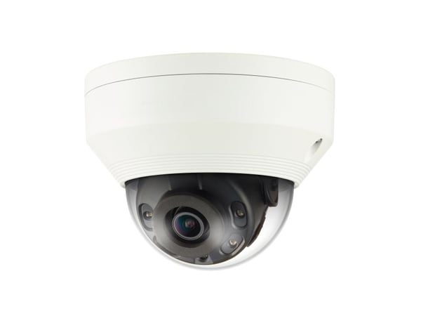 Hanwha Vision WiseNet Q QNV-6012R - Nettverksovervåkingskamera - kuppel - farge (Dag og natt) - 2 MP - 1920 x 1080 - 1080p - fastfokal - lyd - samm...