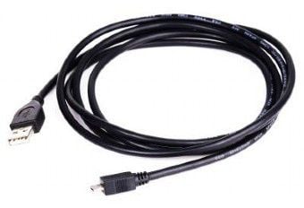 Gembird CCP-MUSB2-AMBM-0.5M - USB-kabel - Micro-USB type B (hann) til USB (hann) - 50 cm - svart