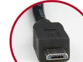 Gembird CCP-MUSB2-AMBM-0.5M - USB-kabel - Micro-USB type B (hann) til USB (hann) - 50 cm - svart