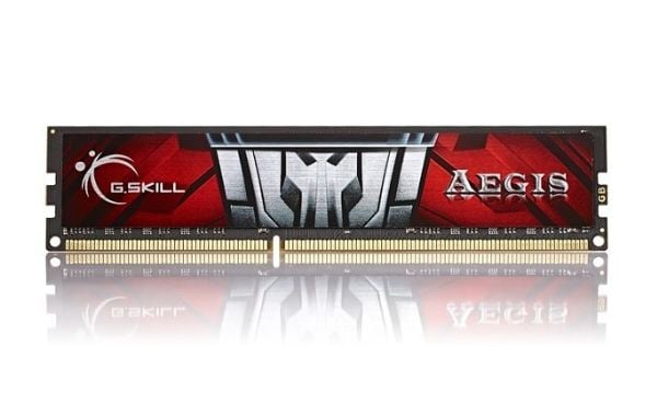 G.Skill AEGIS F3-1600C11D-16GIS - DDR3 - sett - 16 GB: 2 x 8 GB - DIMM 240-pin - 1600 MHz / PC3-12800 - CL11 - 1.5 V - ikke-bufret - ikke-ECC
