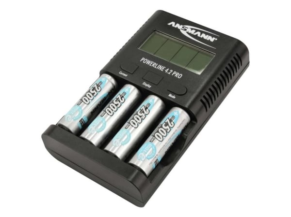 Ansmann Powerline 4.2 Pro, Nikkelimetallihybridi (NiMH), AA, AAA