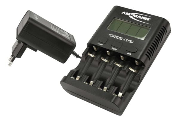 Ansmann Powerline 4.2 Pro, Nikkelimetallihybridi (NiMH), AA, AAA