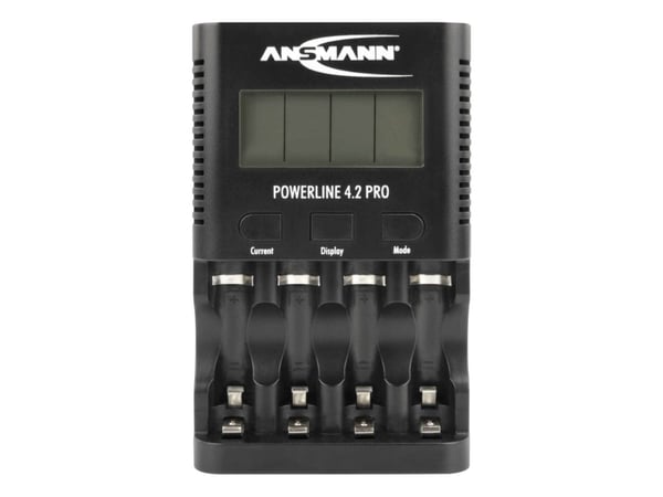 Ansmann Powerline 4.2 Pro, Nikkelimetallihybridi (NiMH), AA, AAA